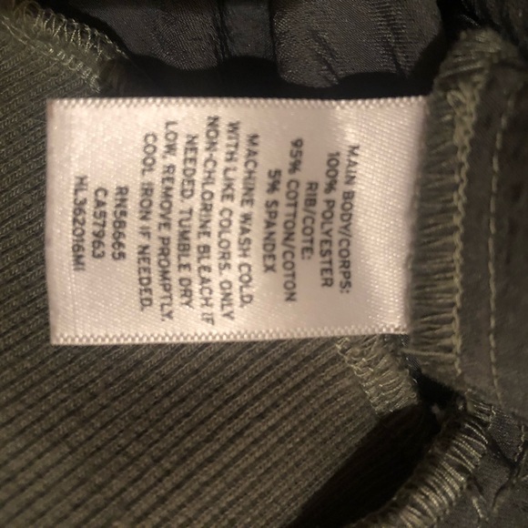 Hinge bomber jacket in green size S. - Picture 3 of 3